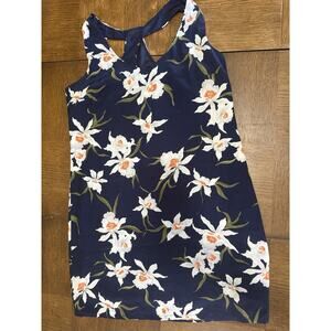 Old Navy Twist Back Sleeveless Summer Dress Floral‎ Women’s Size Small Lined